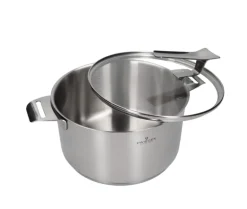 ZWIEGER VISIONARY Komplet 3 garnki z pokrywkami 16, 20, 24 cm / stal nierdzewna / indukcja